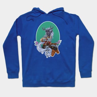 Drow Swordswoman Hoodie